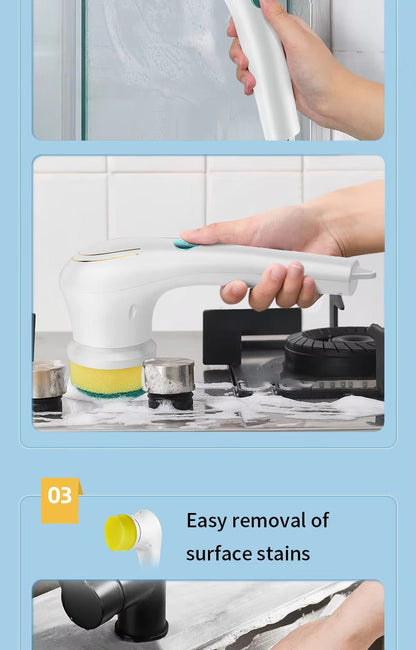 Multifunctional Electric Cleaning Brush